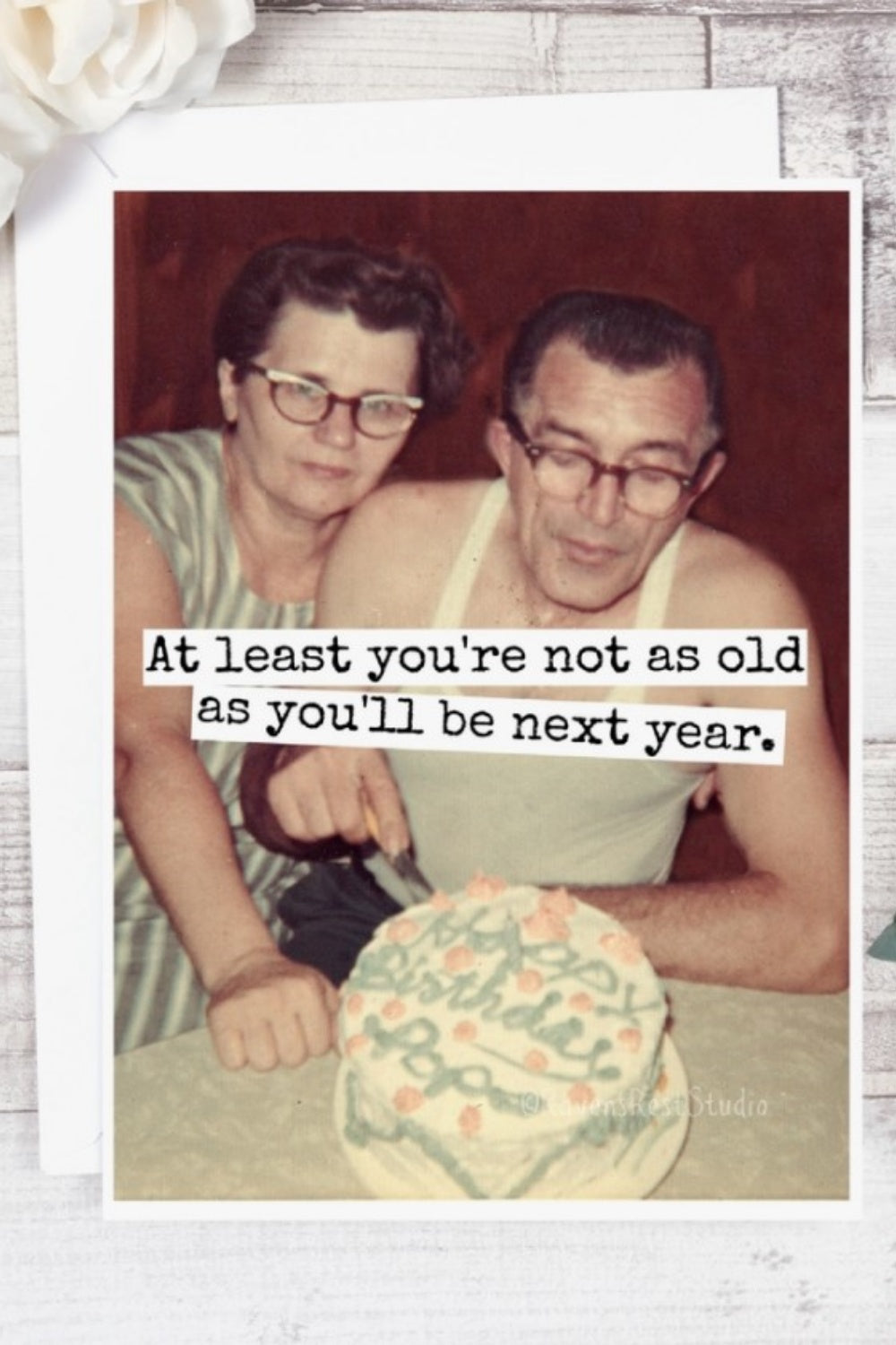 AT LEAST GREETING CARD
