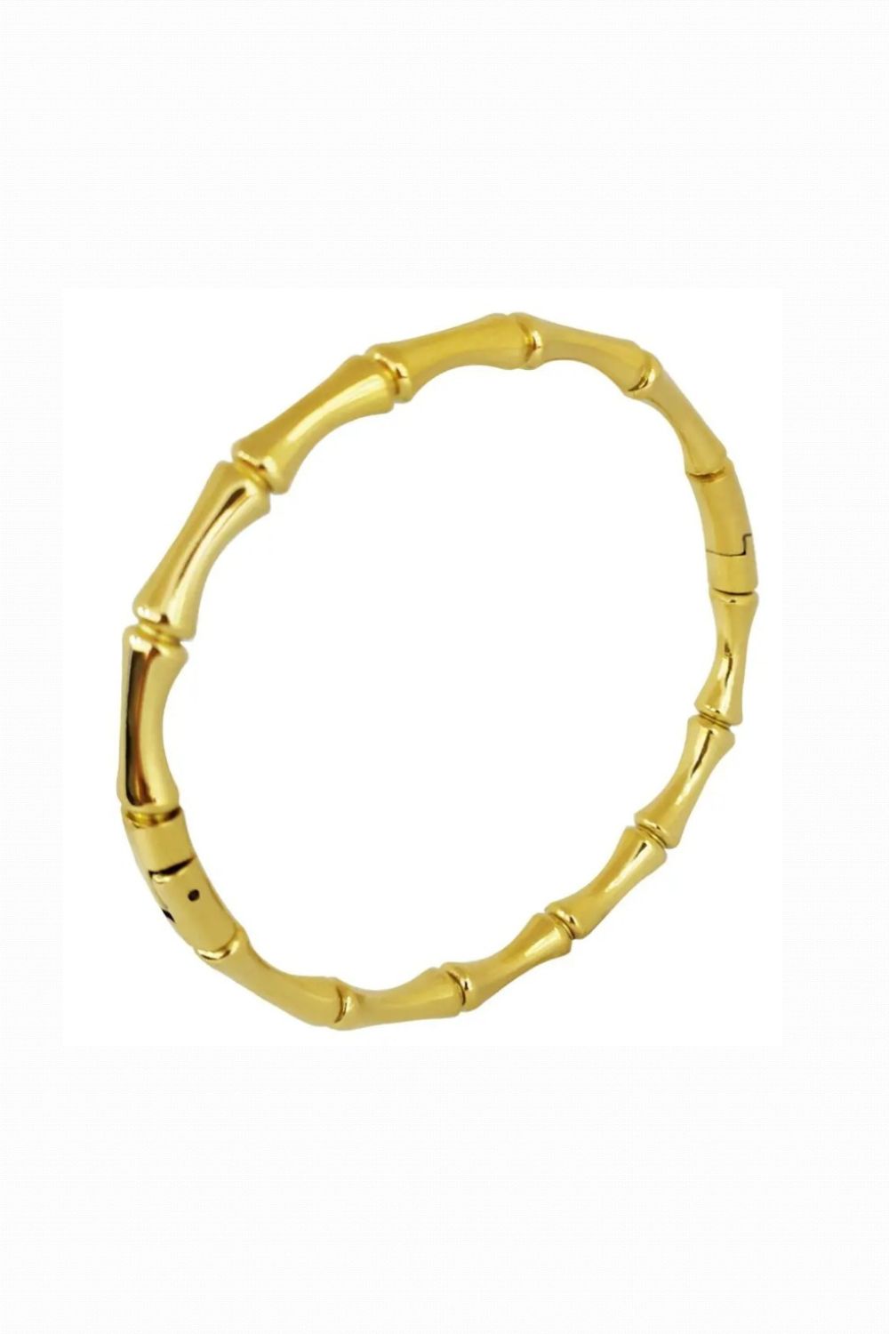 BAMBUCCI ENAMEL BANGLE GOLD