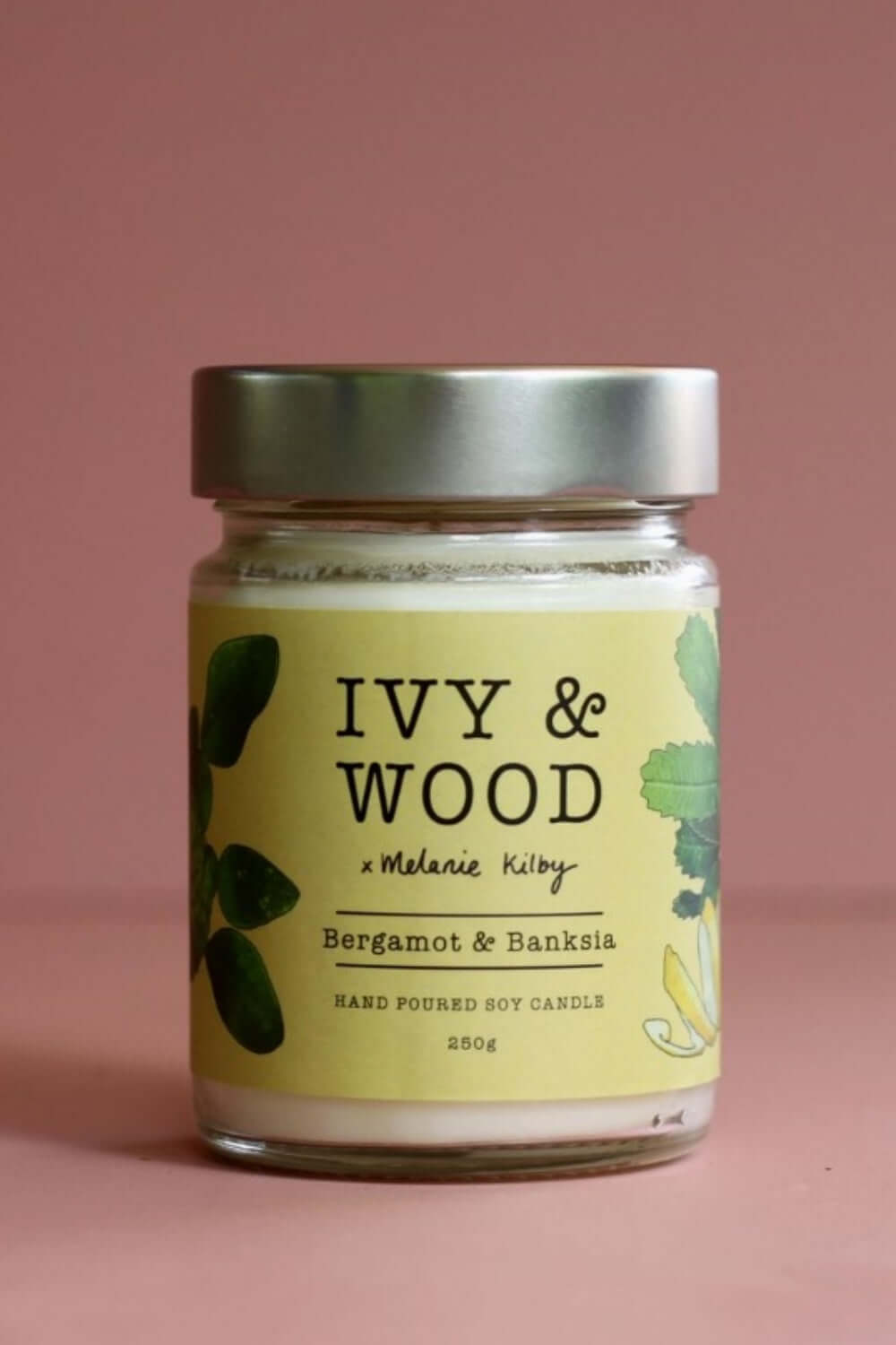 IVY + WOOD AUSTRALIAN BERGAMOT + BANKSIA CANDLE