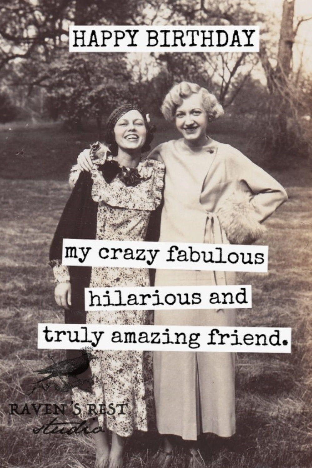 CRAZY FABULOUS CARD