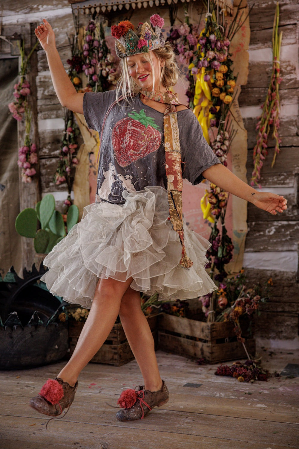 MAGNOLIA PEARL DISCOTEQUE FRAISES TEE #2663