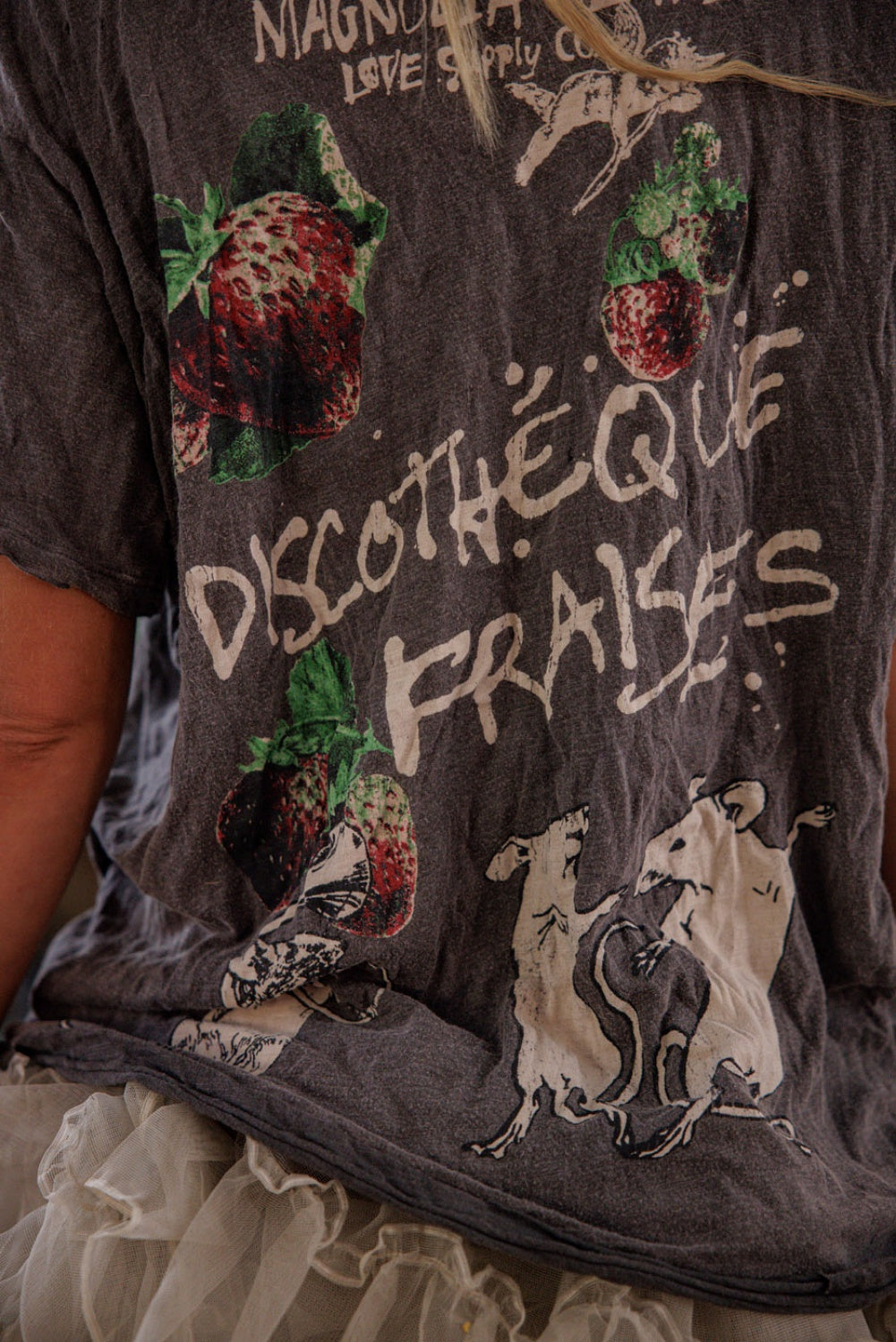 MAGNOLIA PEARL DISCOTEQUE FRAISES TEE #2663
