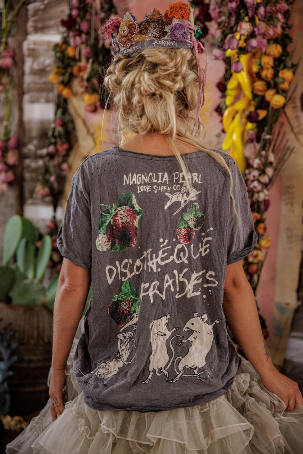 MAGNOLIA PEARL DISCOTEQUE FRAISES TEE #2663