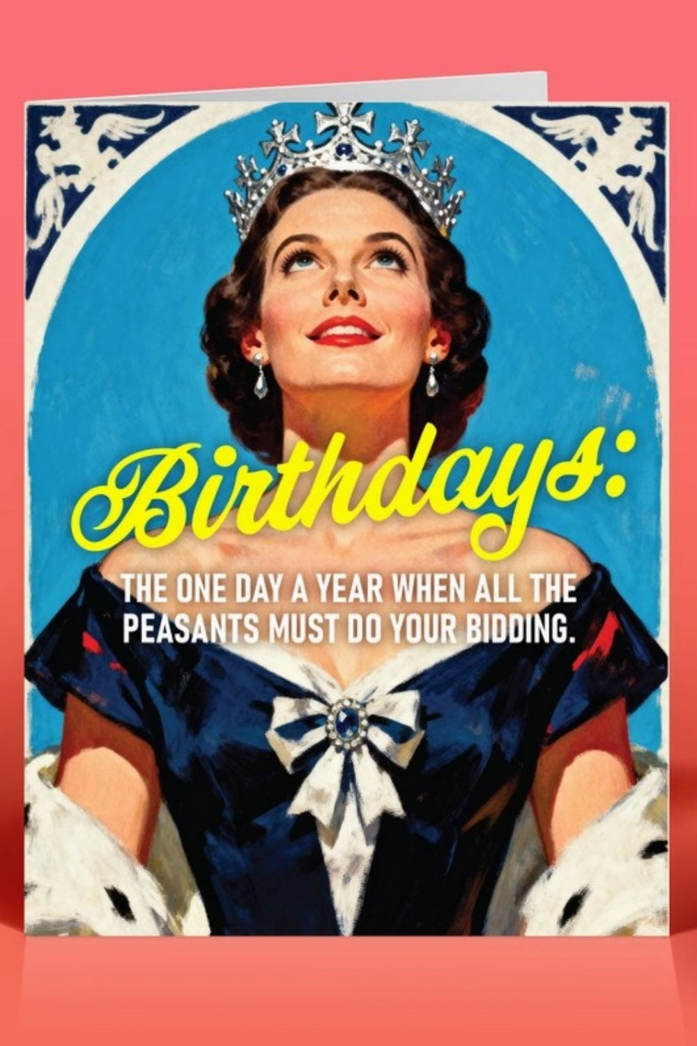 DO YOUR BIDDING GREETING CARD