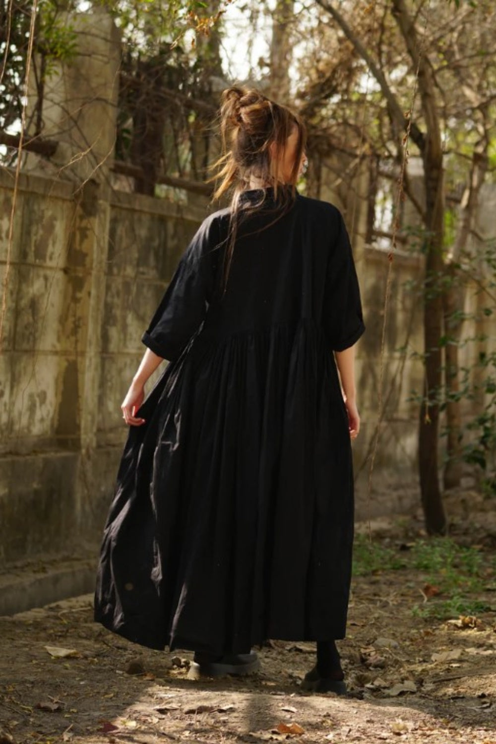 MEG BY DESIGN EDITH PAPER COTTON BLACK