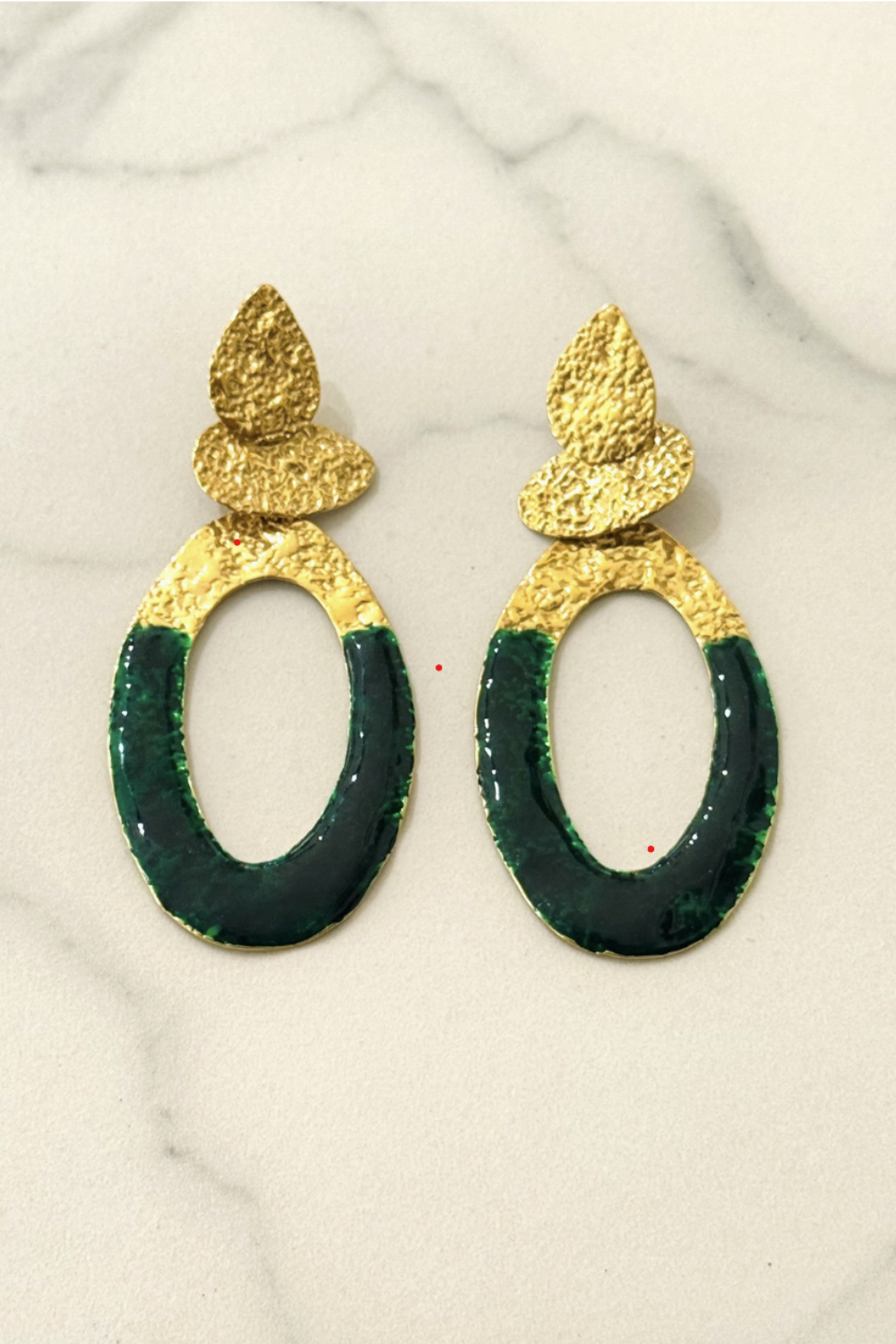 FAYE EMERALD EARRINGS