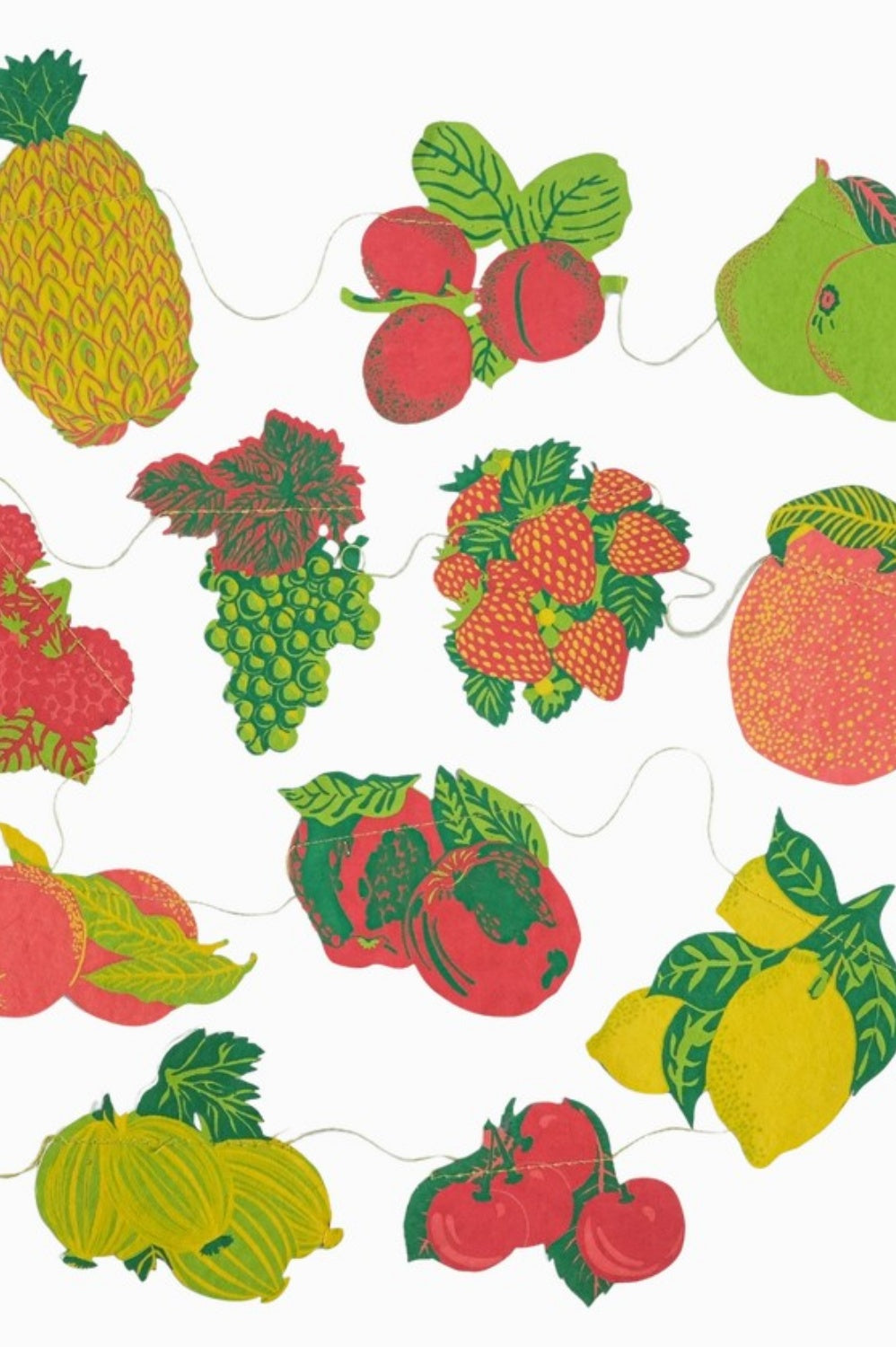 EAST END PRESS FRUIT PAPER GARLAND
