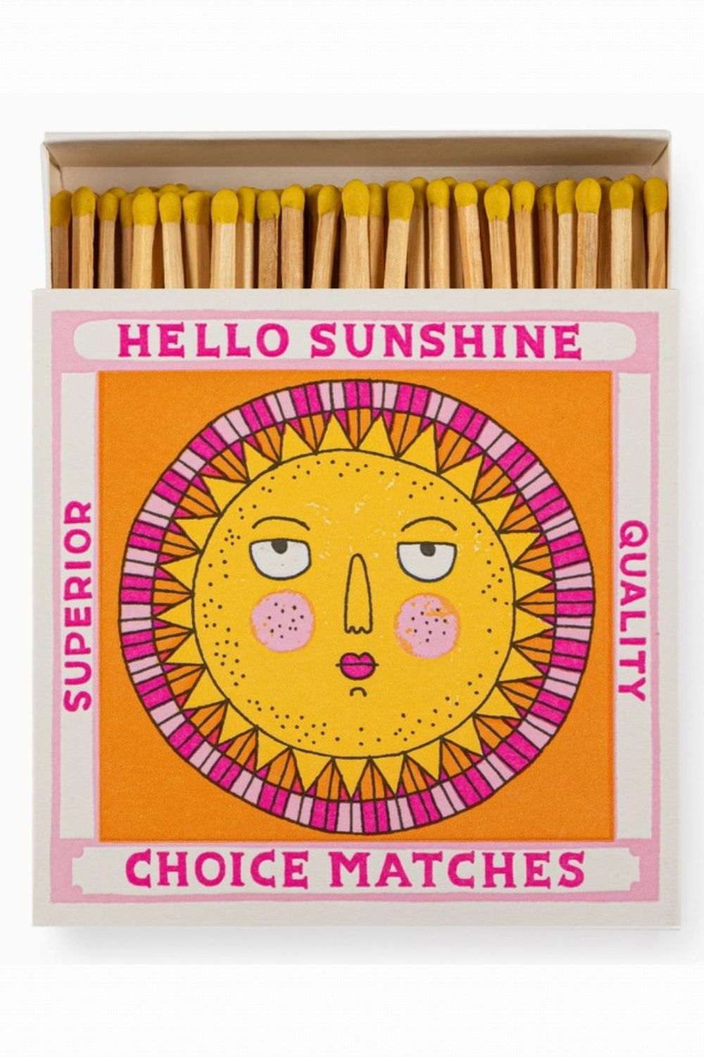 ARCHIVIST GALLERY HELLO SUNSHINE MATCH BOX
