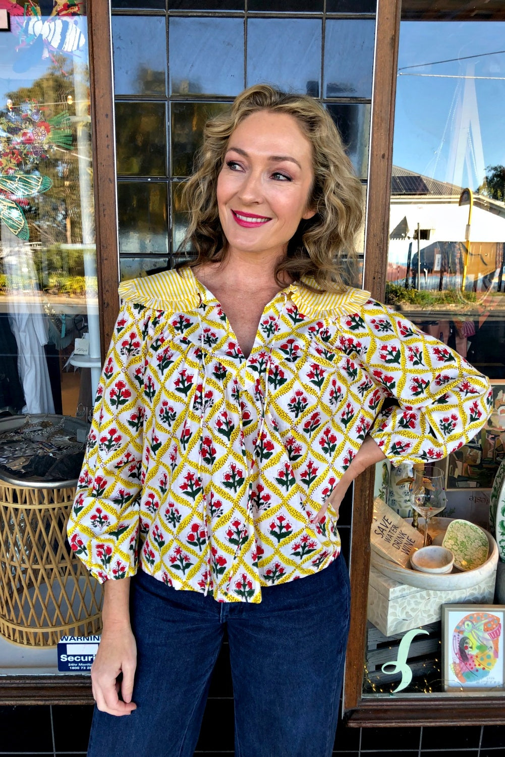 ROSELLE LALA BLOUSE LITTLE SUNSHINE