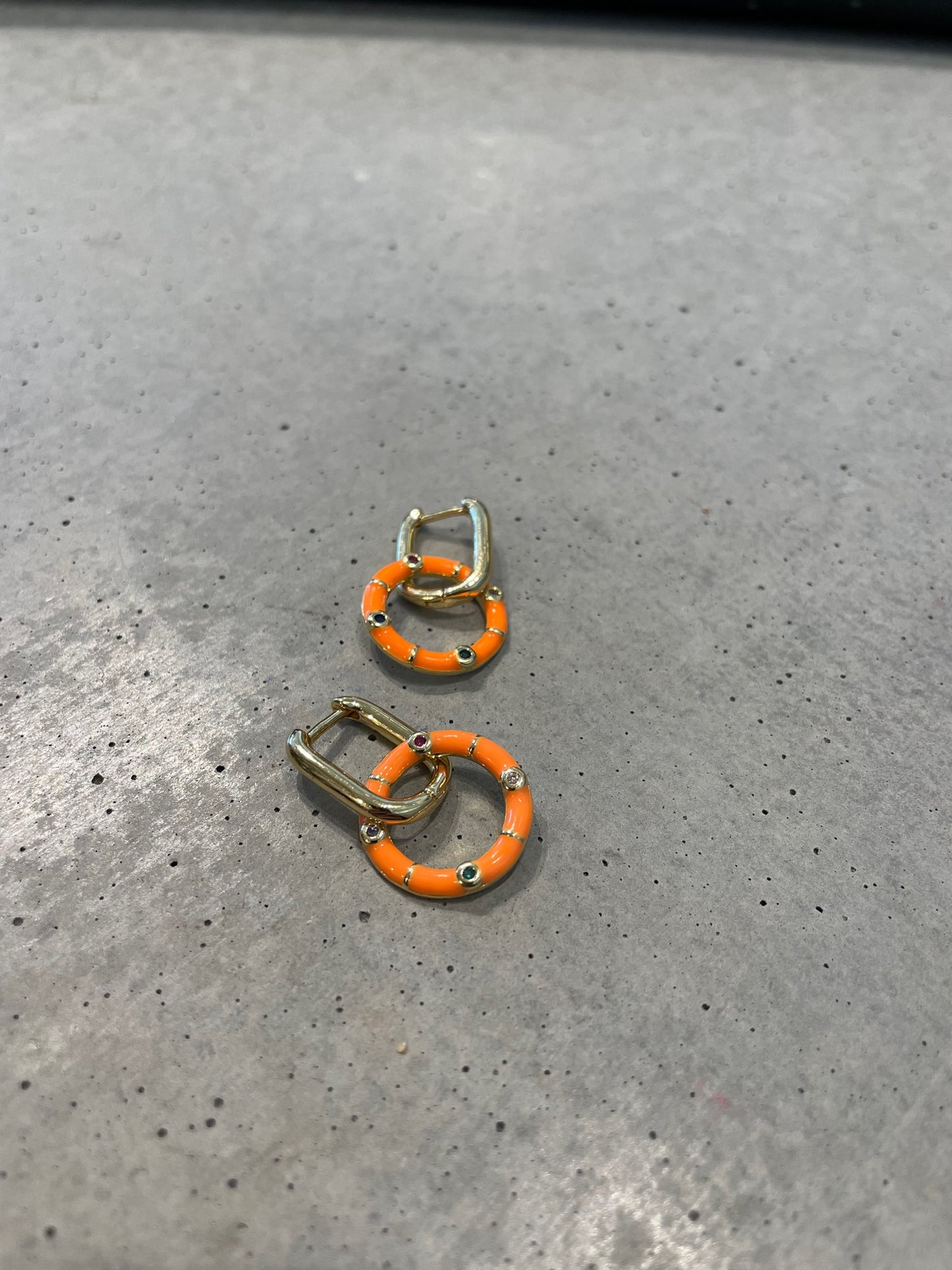 RENATA EARRINGS ORANGE