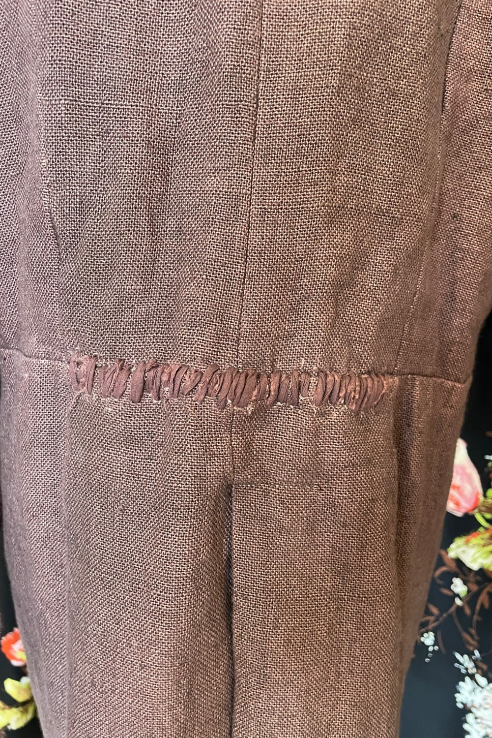 BOEM COLONEL LINEN JACKET PLUM