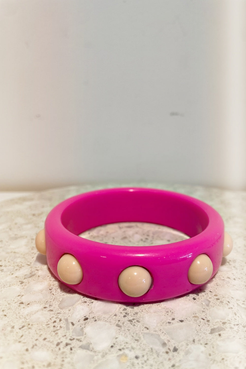 PEGGY BANGLE PINK + PINK
