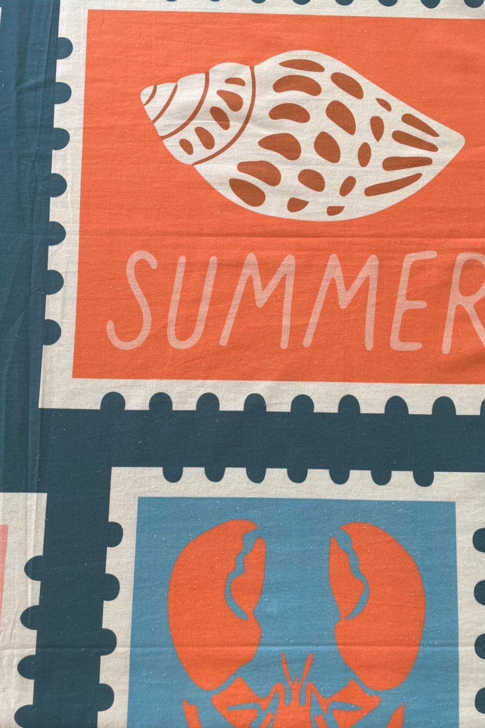 ROSELLE GREETINGS FROM SUMMER TABLECLOTH