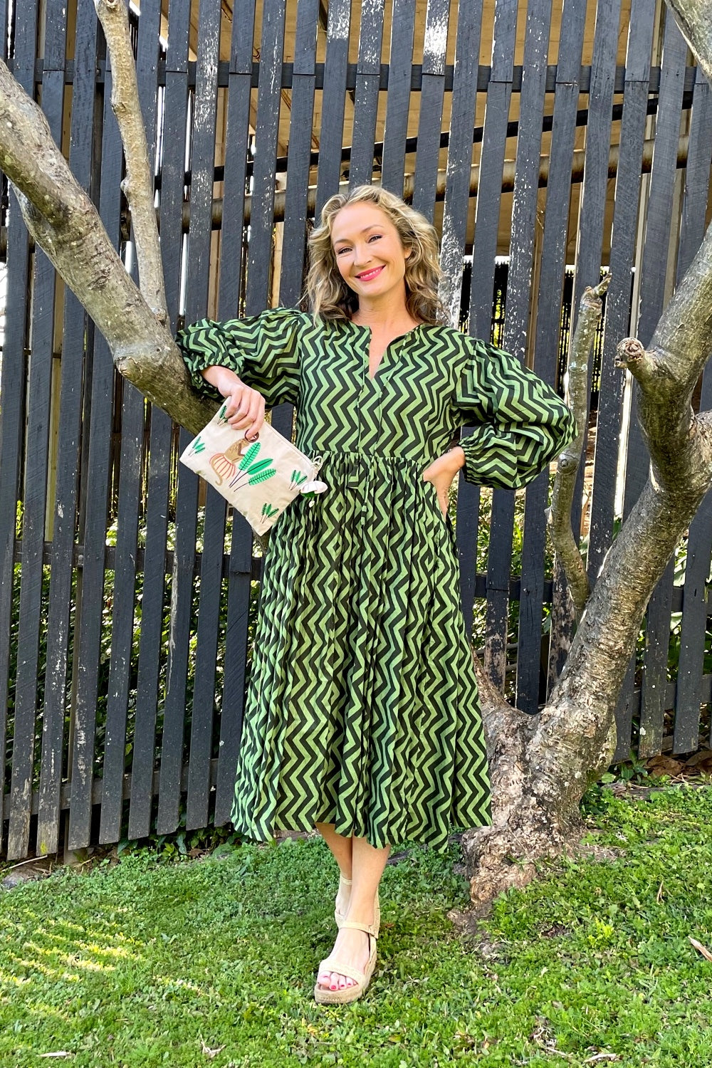 ROSELLE JUMBLE DRESS ZIGGY