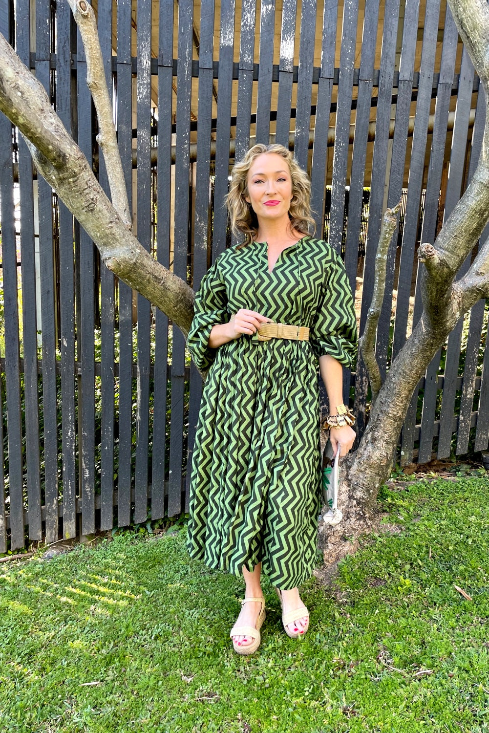 ROSELLE JUMBLE DRESS ZIGGY