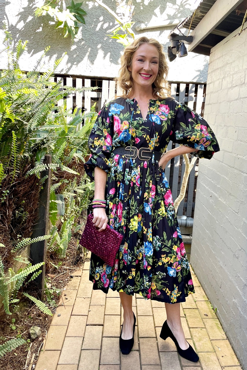 ROSELLE JUMBLE DRESS FLORIBUNDA