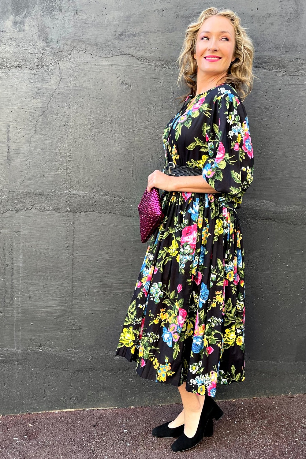 ROSELLE JUMBLE DRESS FLORIBUNDA