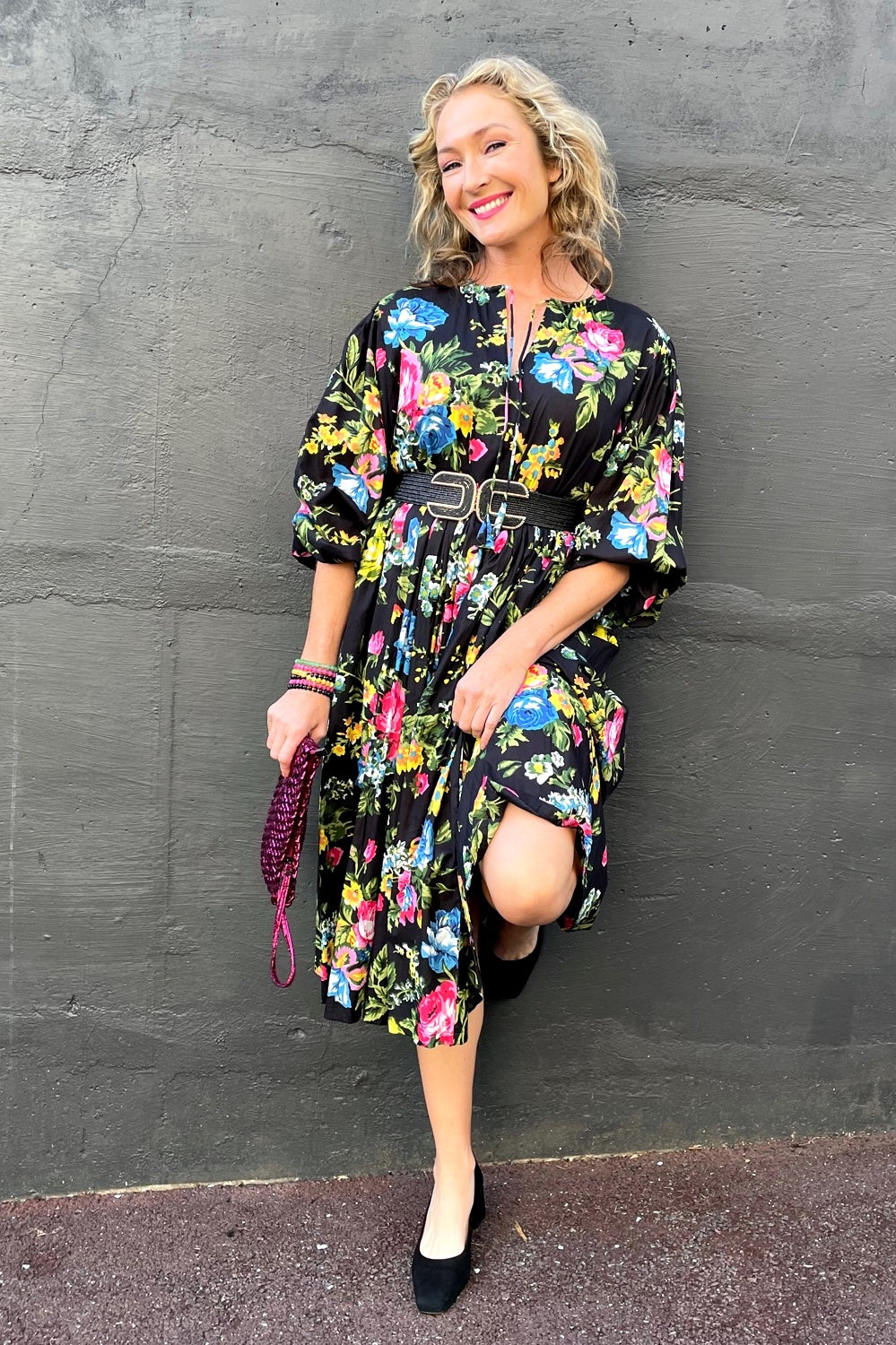 ROSELLE JUMBLE DRESS FLORIBUNDA