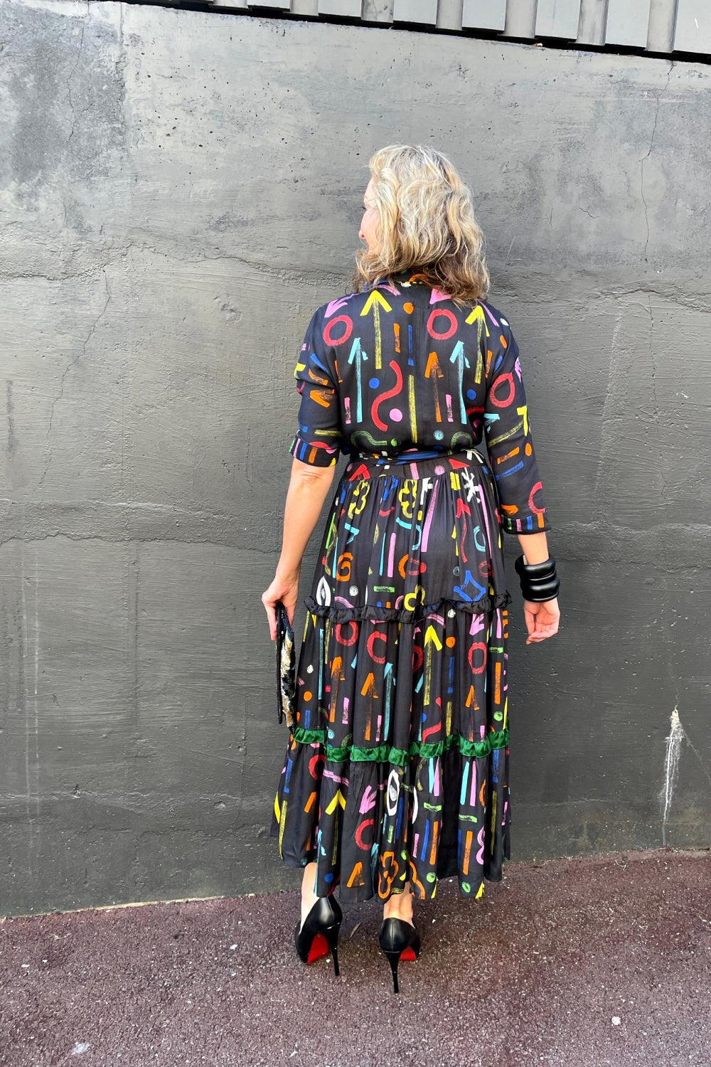 ROSELLE TIERED SHIRTMAKER GEMSTONE