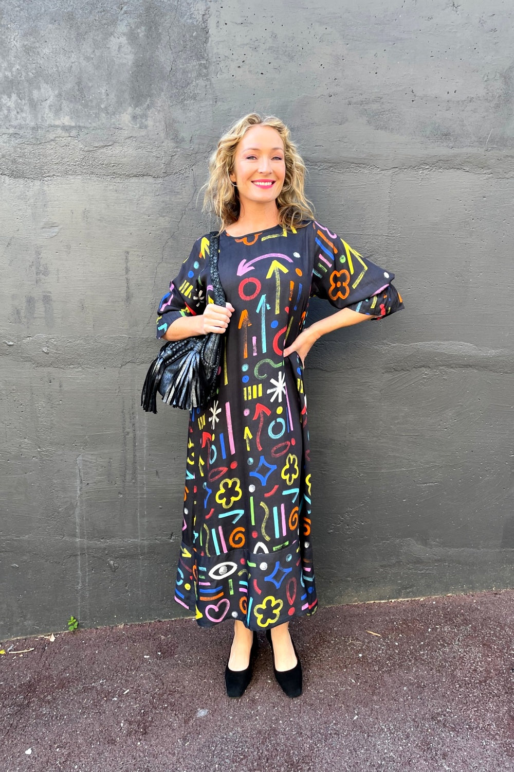 ROSELLE FRANKIE DRESS GEMSTONE