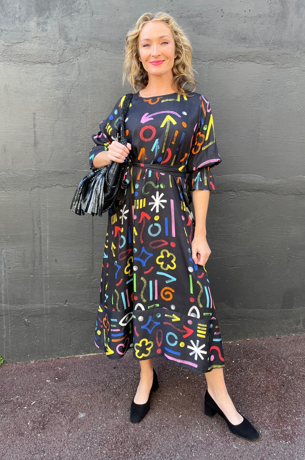 ROSELLE FRANKIE DRESS GEMSTONE