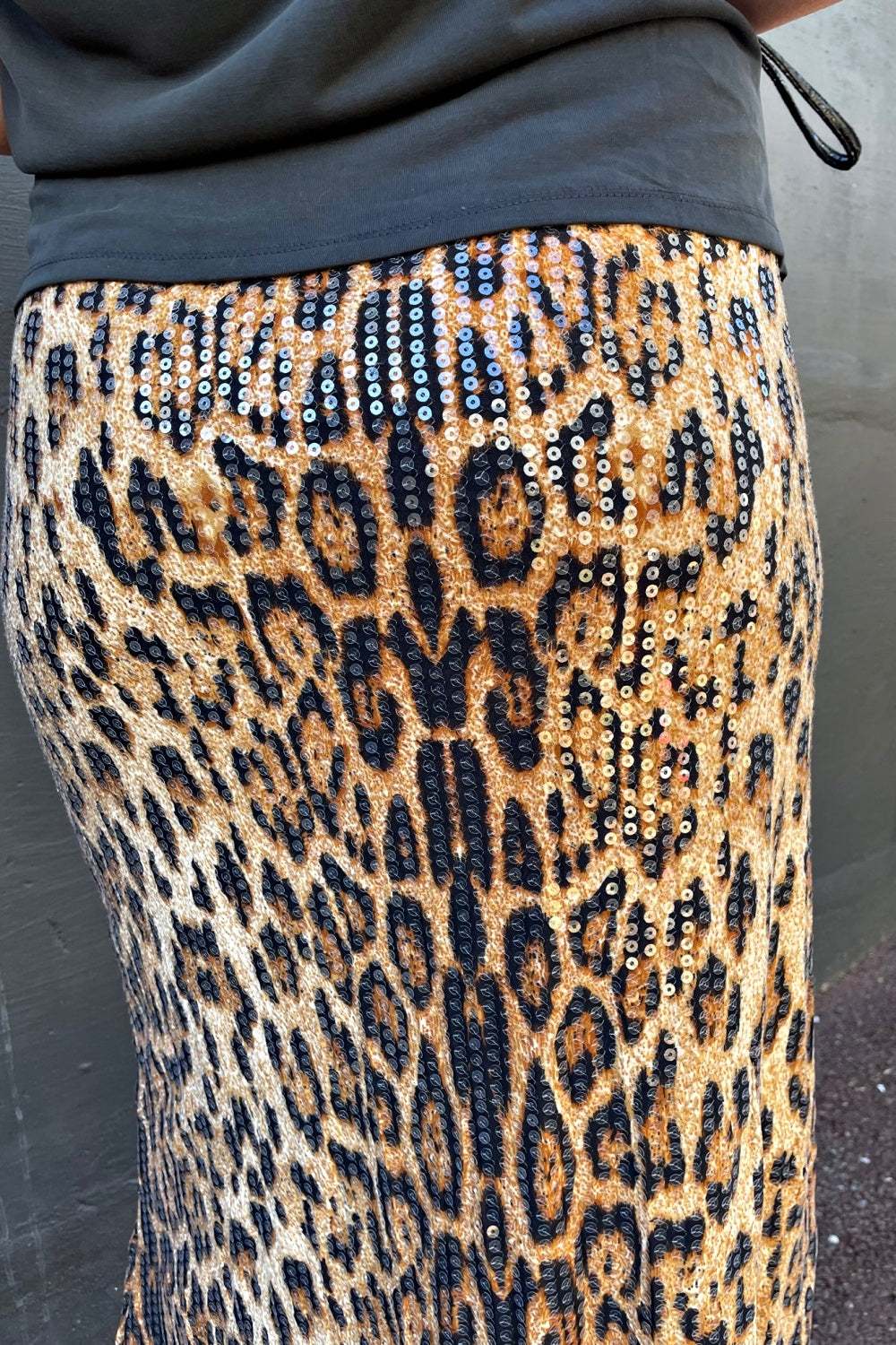 QUEENIE MEOW SEQUIN MAXI SKIRT