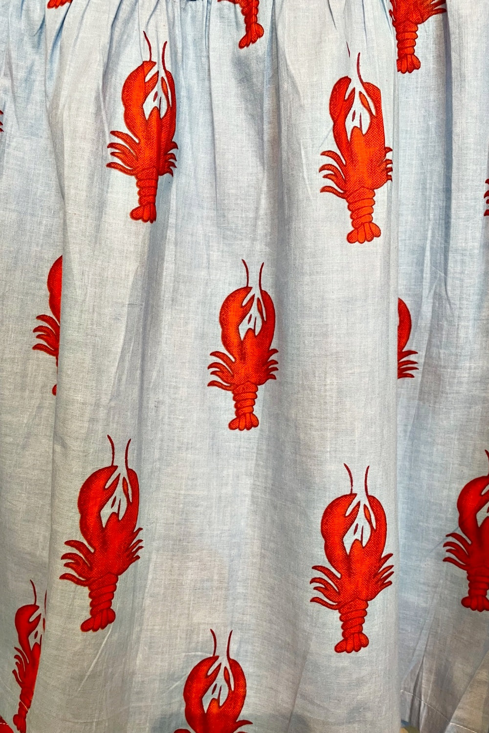 ROSELLE LALA BLOUSE LITTLE LOBSTER BLUE