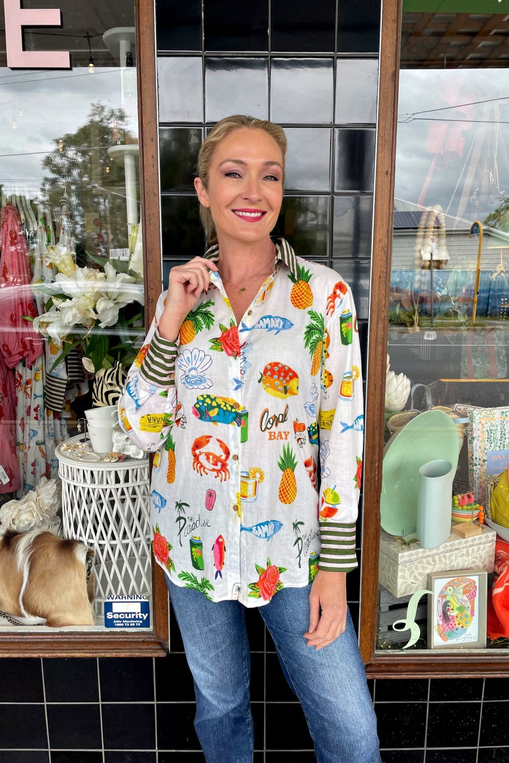 ROSELLE CUBA SHIRT JUICY FRUIT