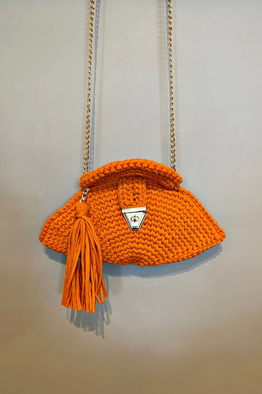 ORANGE YOU GLAD TO SEE ME BAG
