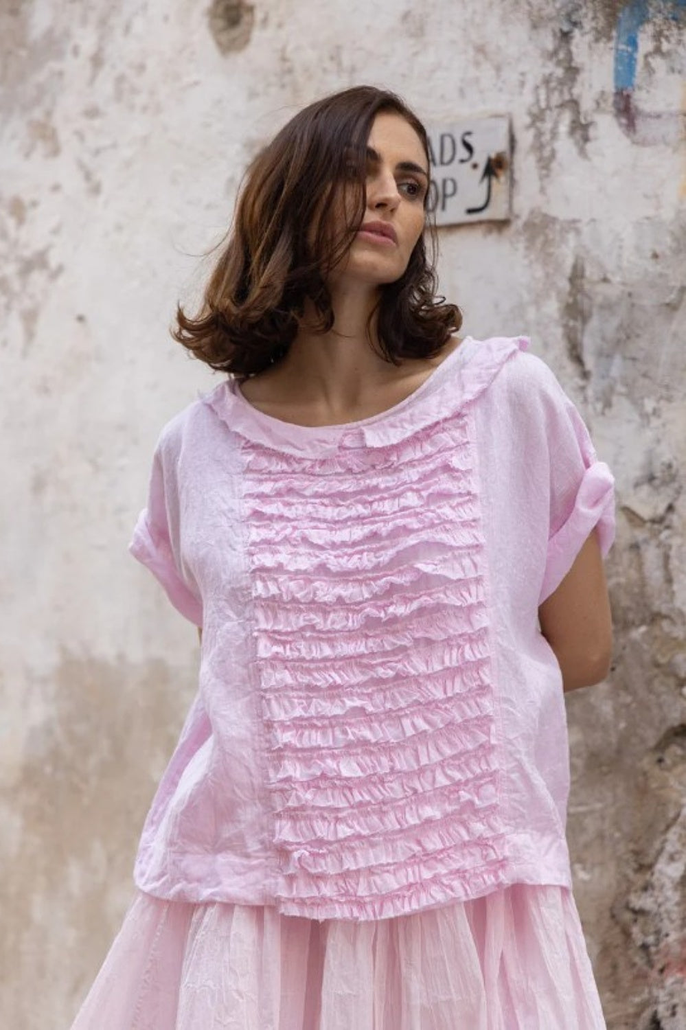 MEG BY DESIGN JUA TOP PINK