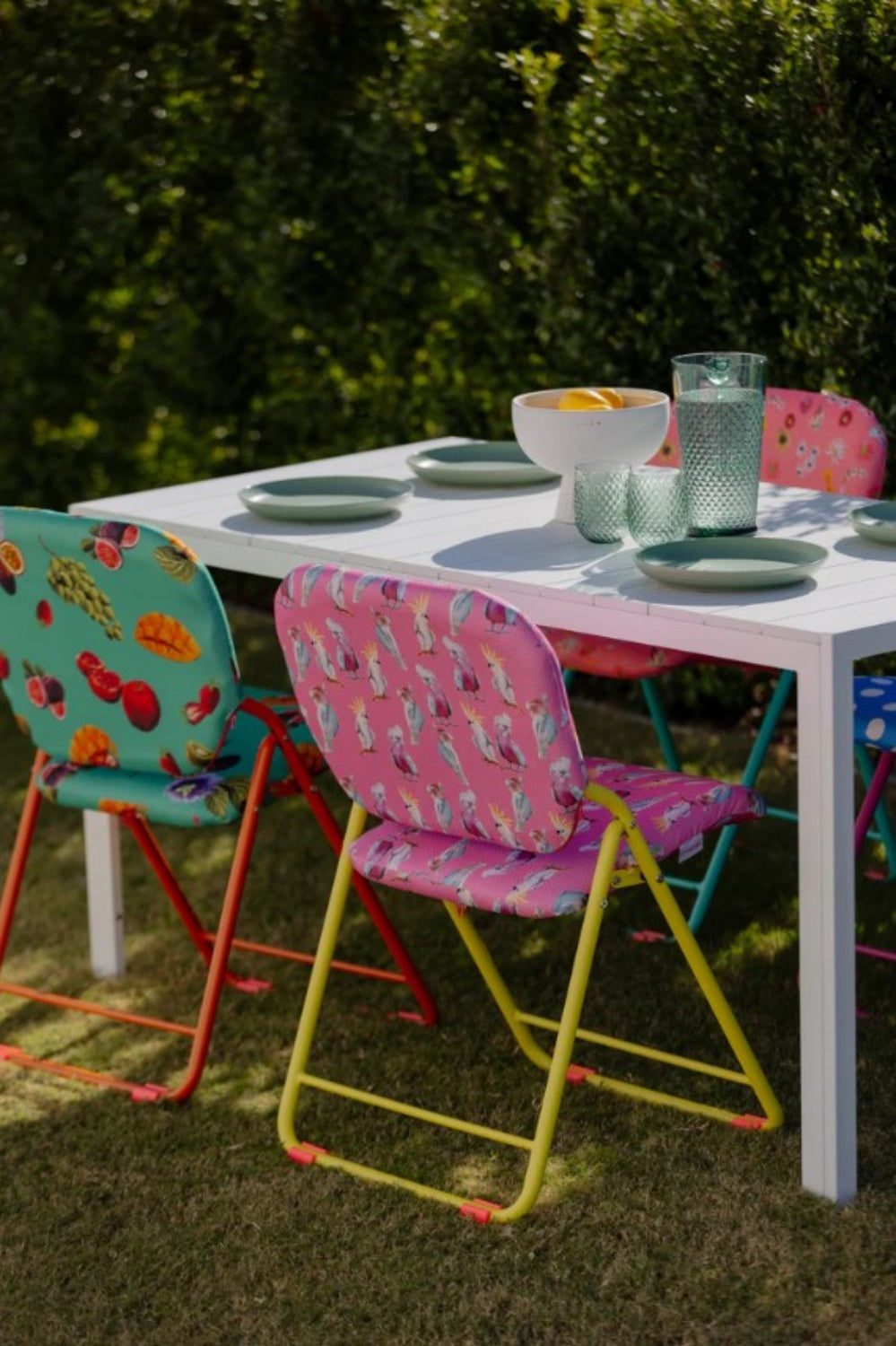 THE CAPTAIN CHAIR KATE LIGHTWEIGHT COLOURFUL CHAIR FRUITY