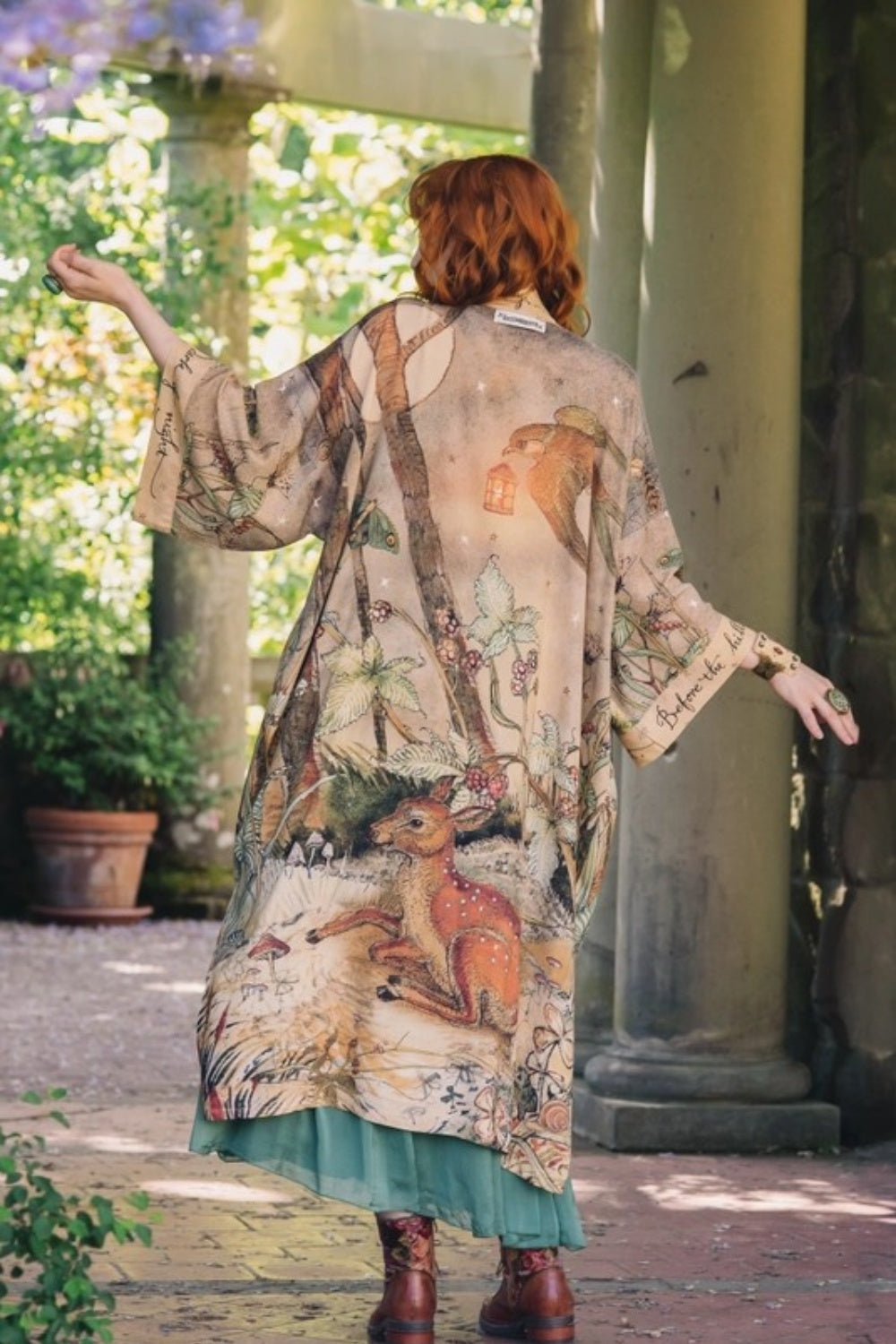 PRE-ORDER MARKET OF STARS LOVELIGHT OPERA DUSTER LONG KIMONO