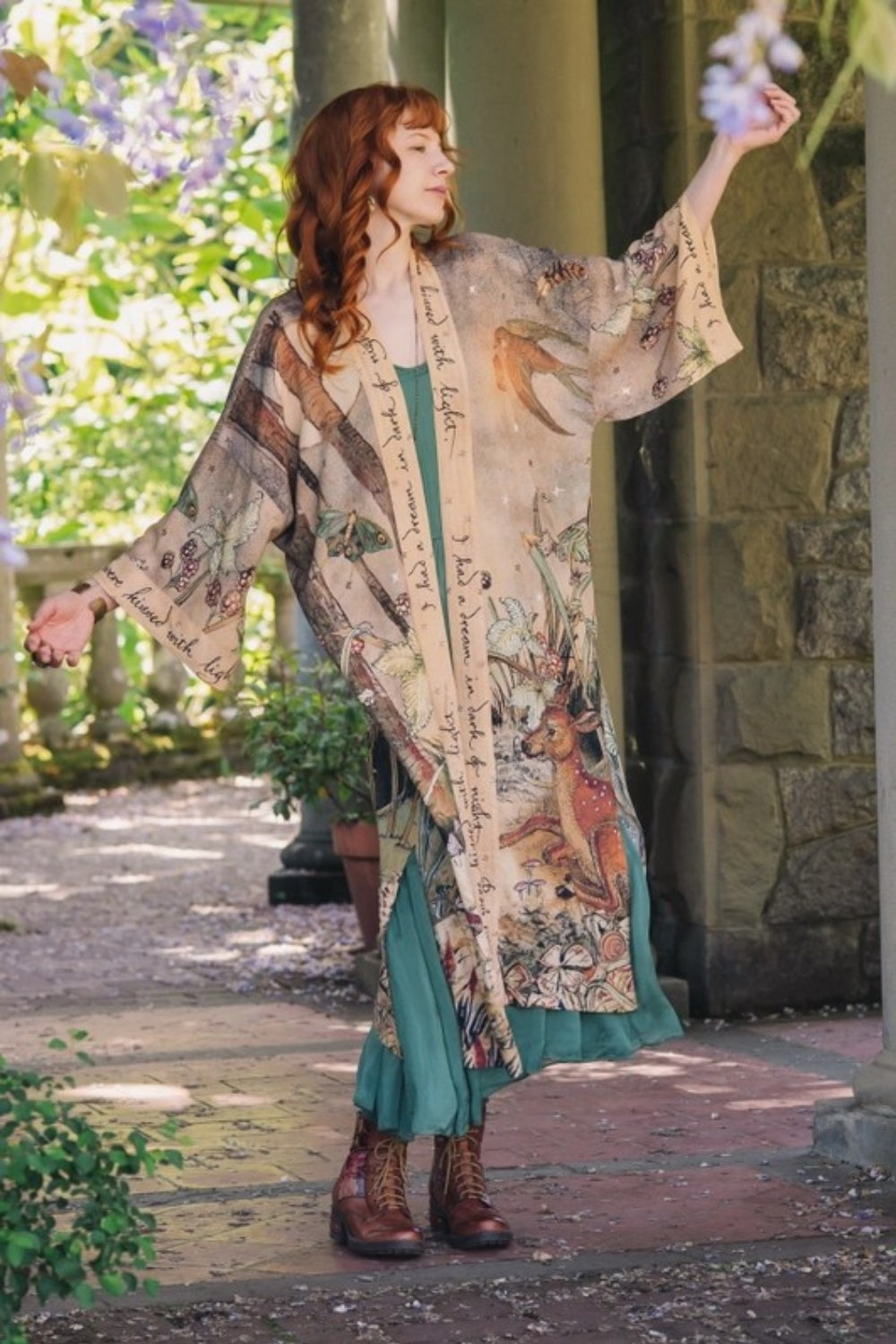 PRE-ORDER MARKET OF STARS LOVELIGHT OPERA DUSTER LONG KIMONO