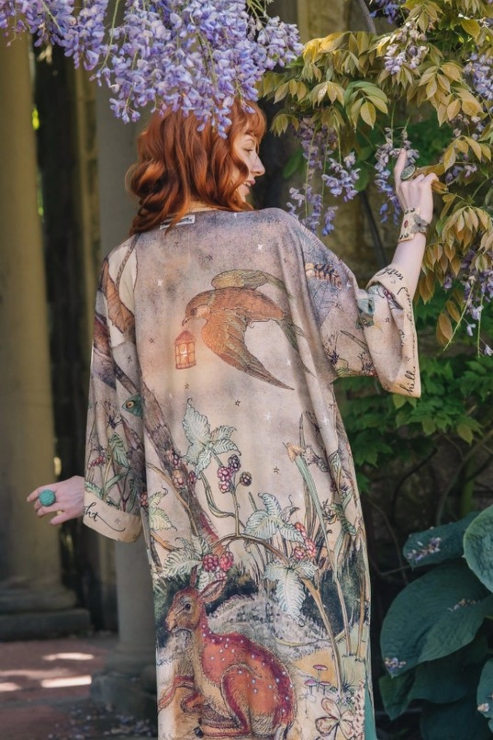 PRE-ORDER MARKET OF STARS LOVELIGHT OPERA DUSTER LONG KIMONO