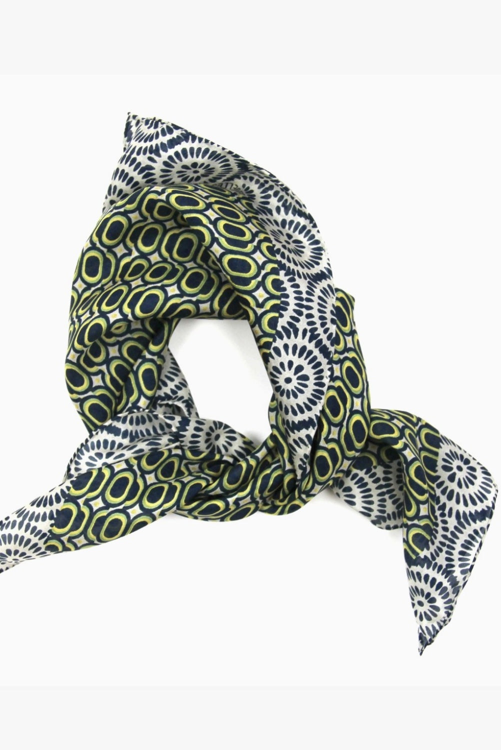 LES BELLES VAGABONDES MINI SCARF TEMPO MARINE