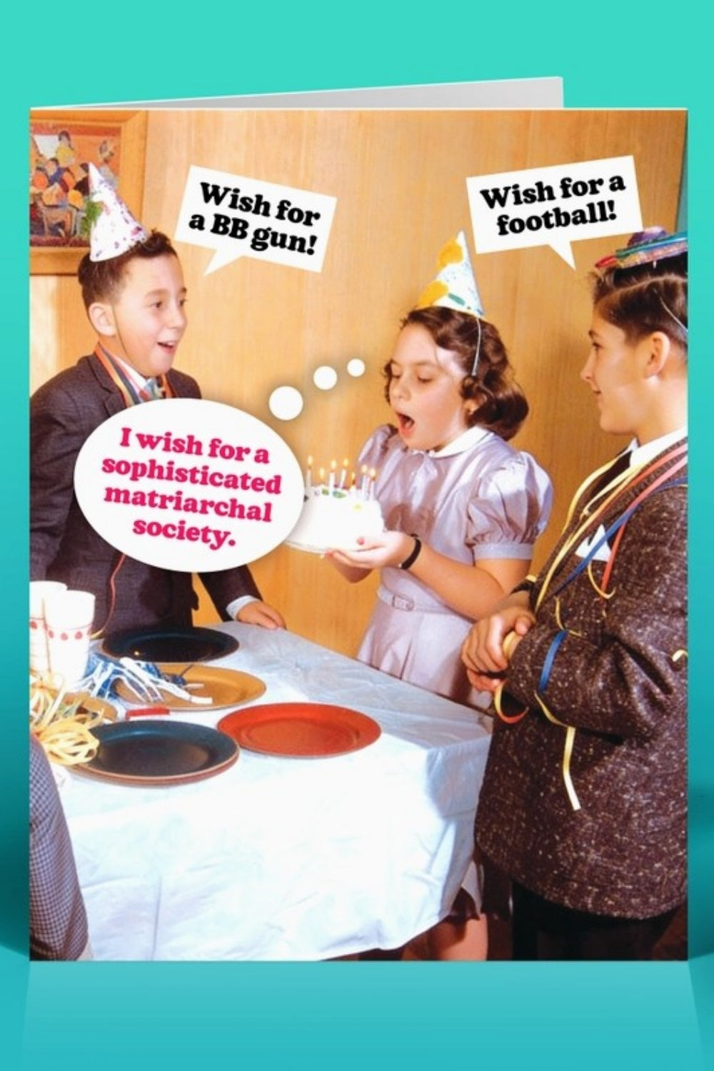 MATRIARCHAL SOCIETY GREETING CARD