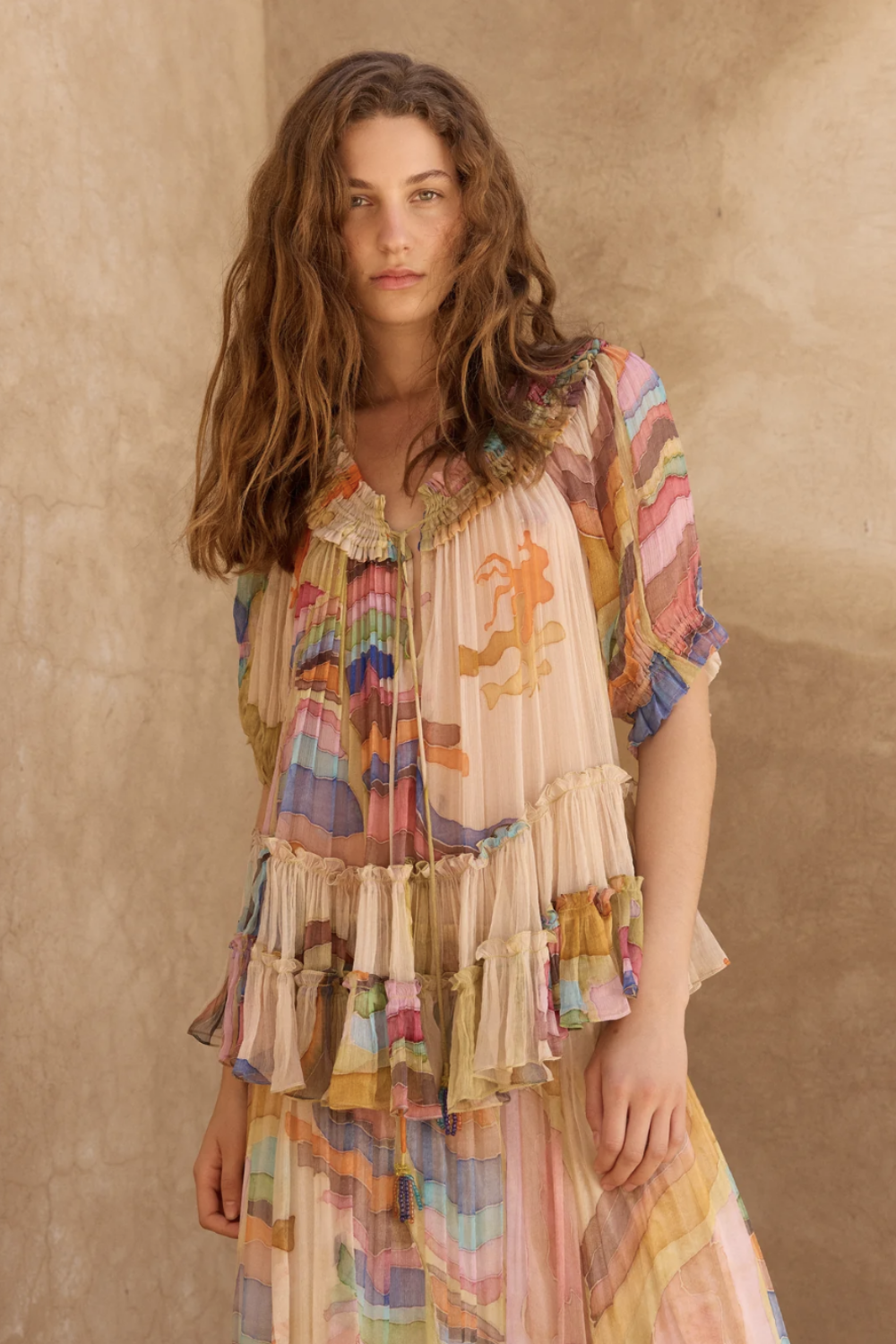MES DEMOISELLE MALBA MUCH MORE JOY BLOUSE