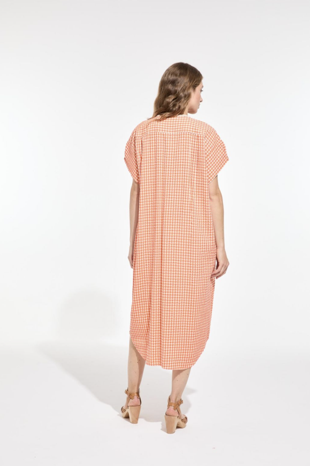 MA POESIE NOTO DRESS FREESIA ORANGE