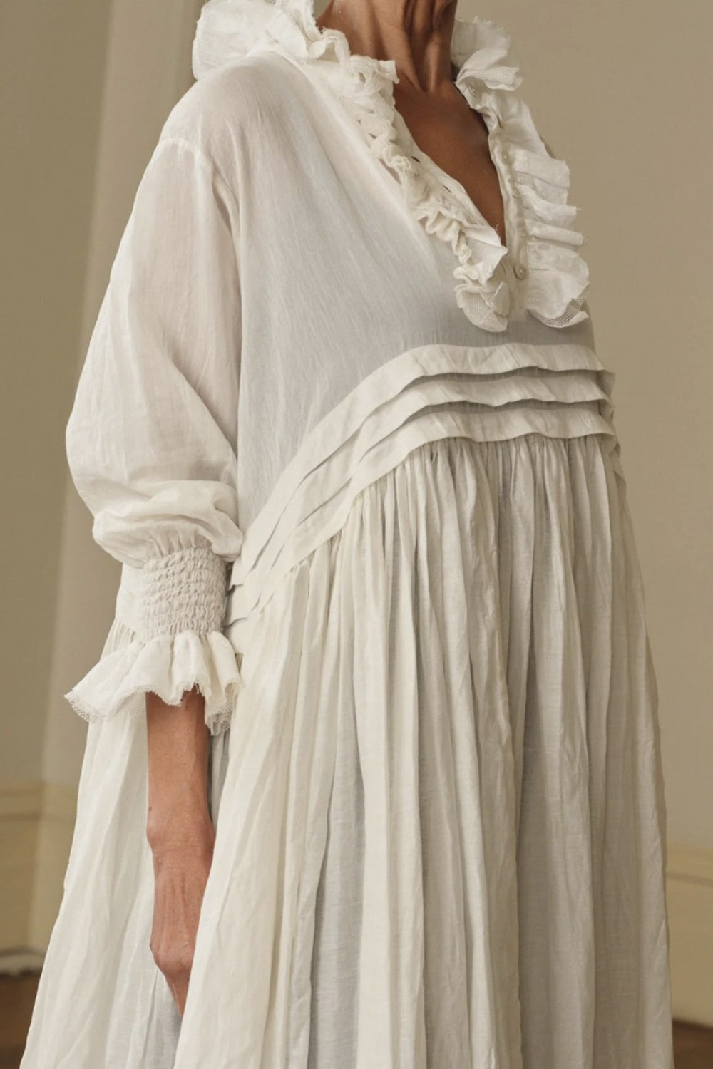 MEG BY DESIGN ODILE DRESS CREAM