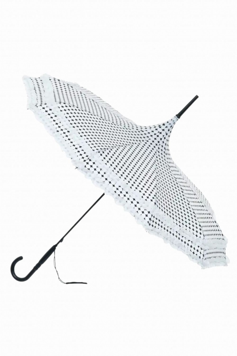 SOAKE FRILLSEEKER UMBRELLA WHITE