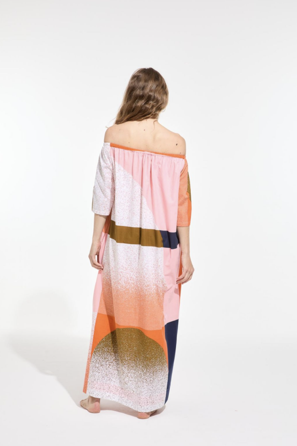 MA POESIE PALAO DRESS SUNRISE BLUSH