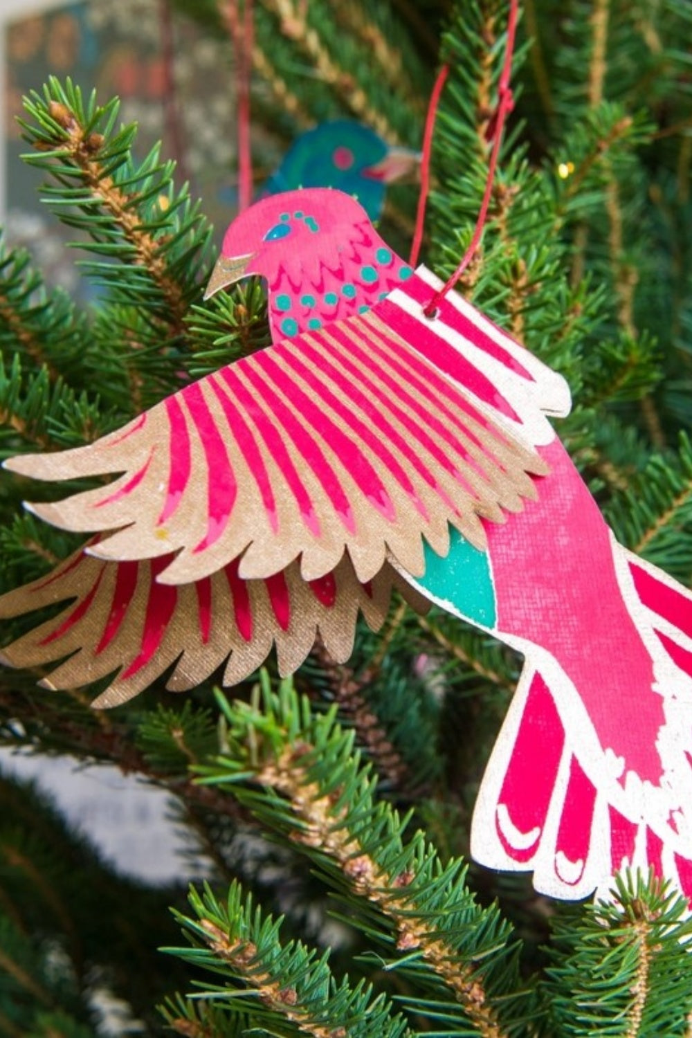 EAST END PRESS PARTY BIRDS PAPER ORNAMENTS
