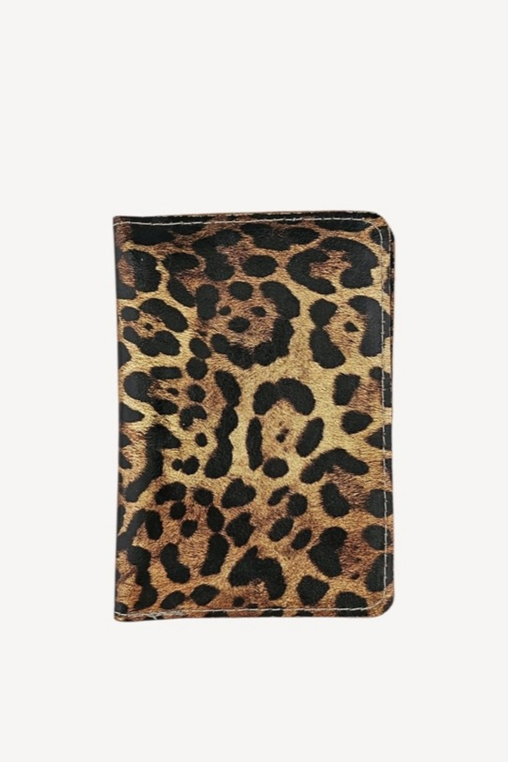 GLOBE PASSPORT HOLDER LEOPARD