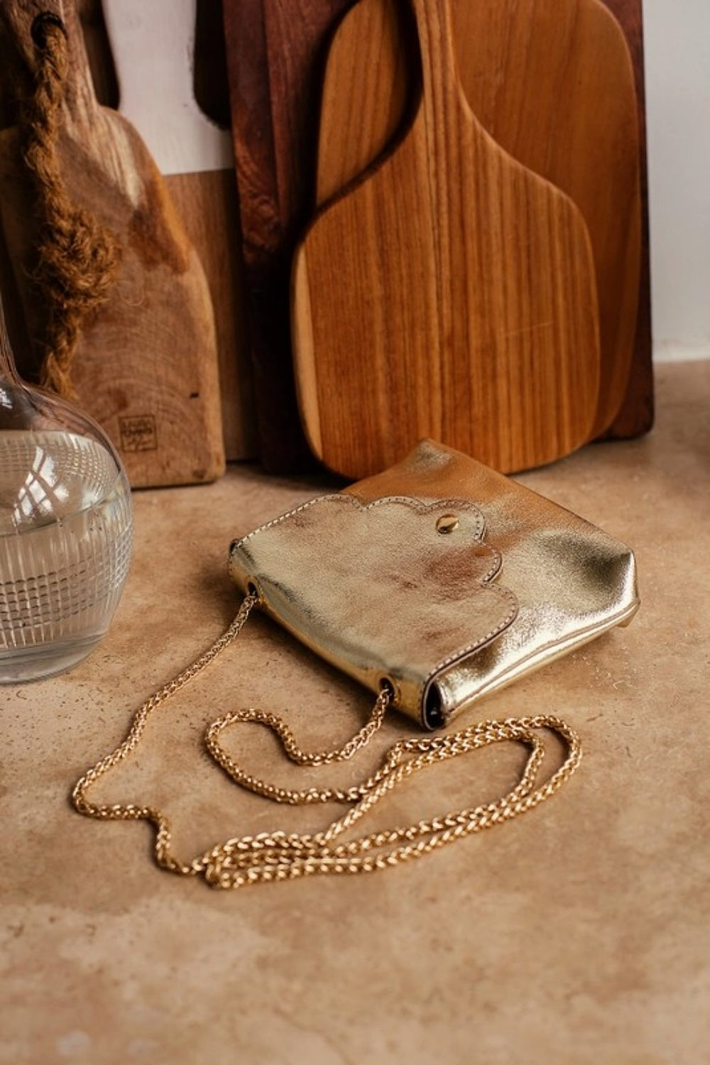 PIA CROSSBODY BAG GOLD