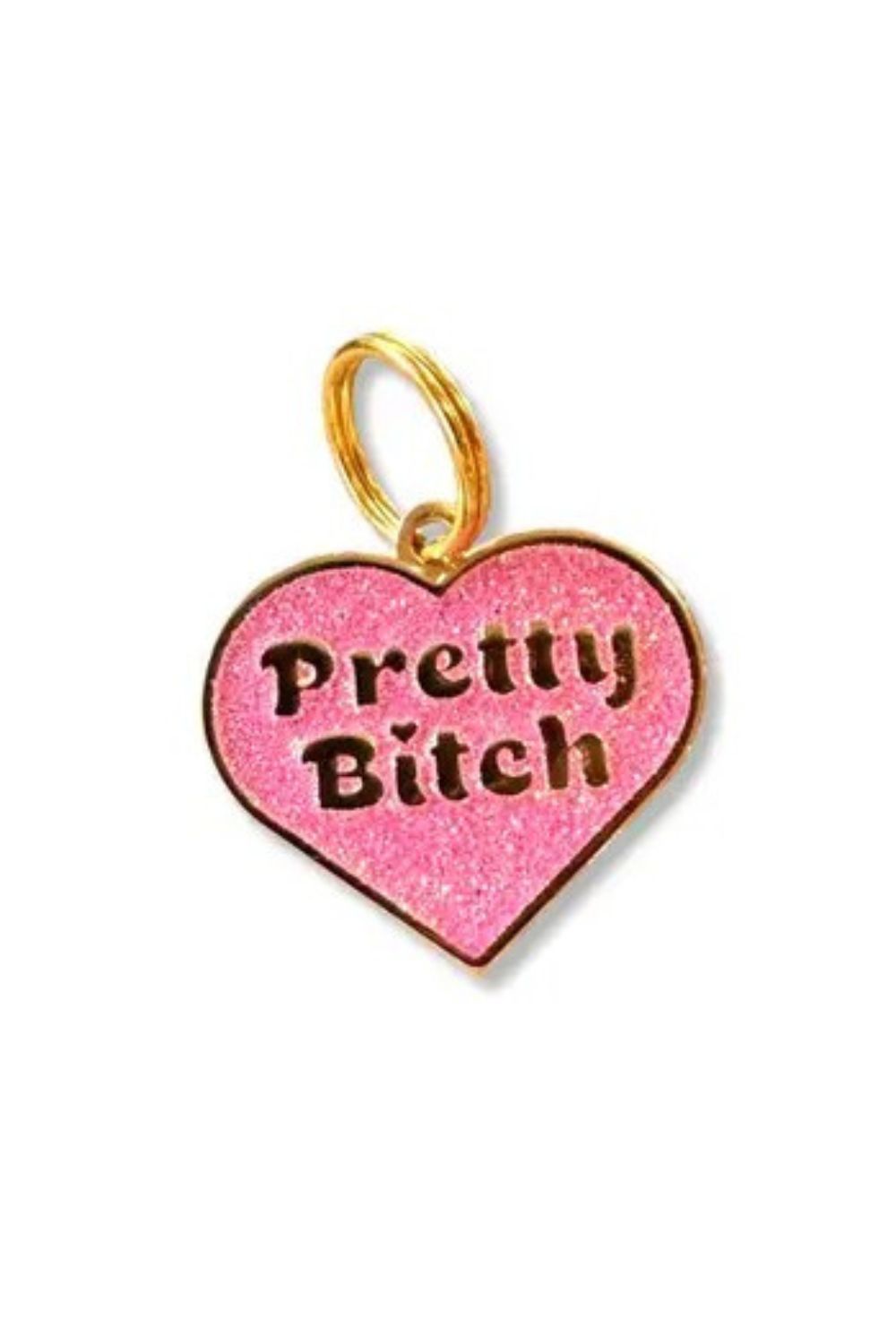 BAD TAGS PRETTY BITCH DOG TAG