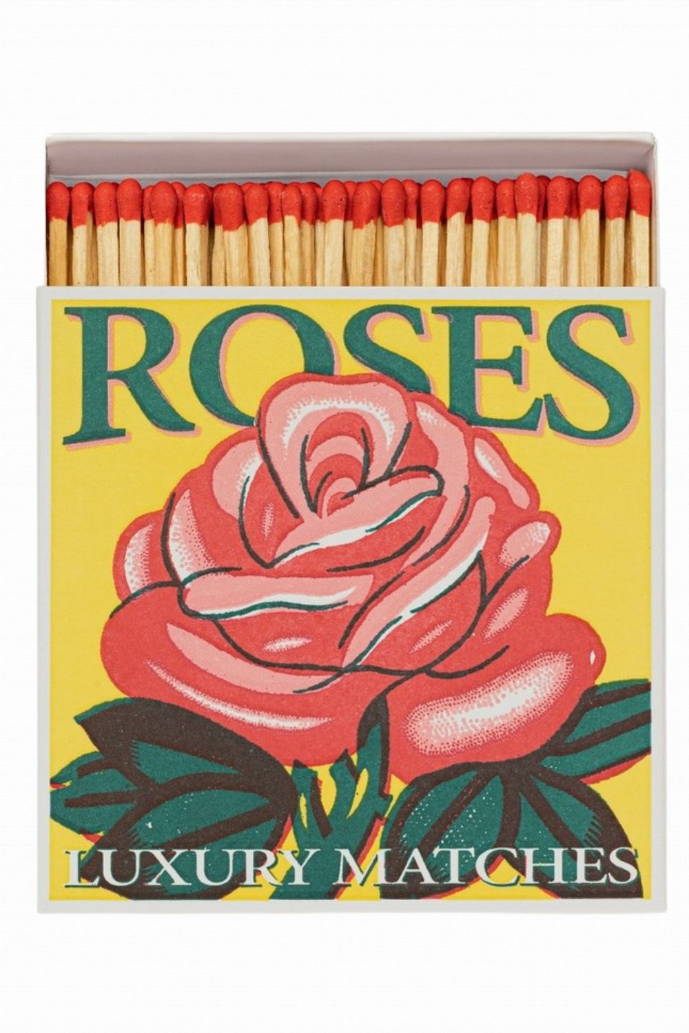 ARCHIVIST GALLERY RED ROSE MATCH BOX