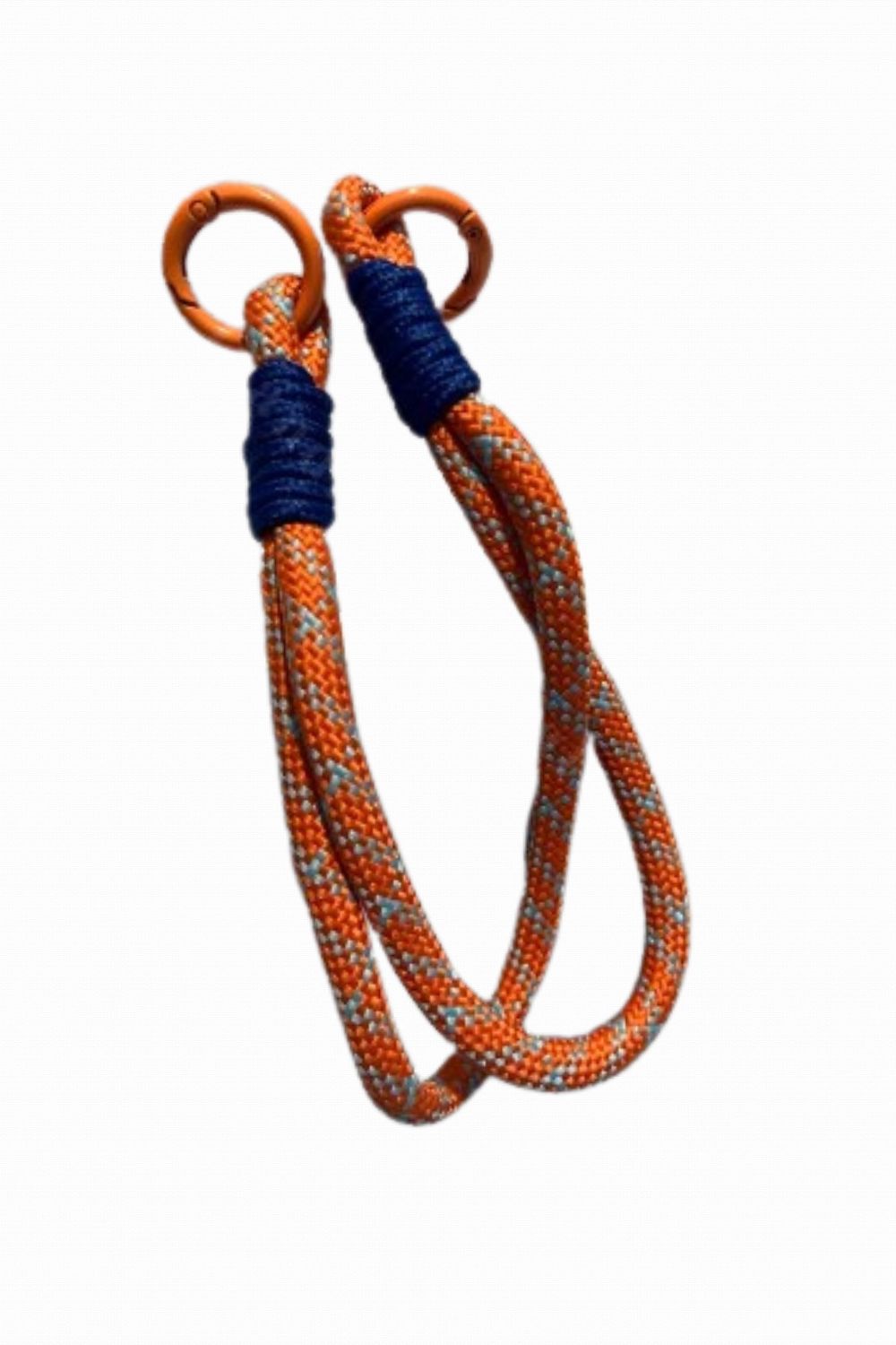 KEY CHORD KEYRING ORANGE + NAVY