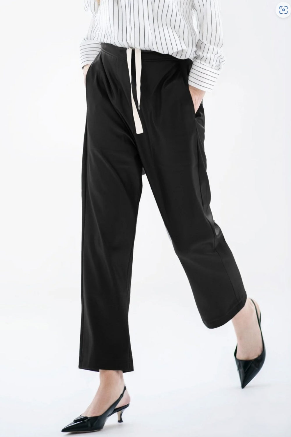 LOUNGE THE LABEL SIAN PANT BLACK