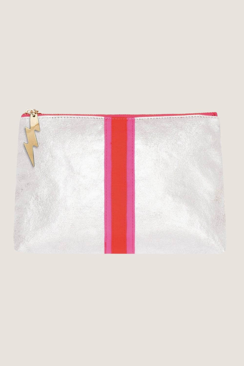 COCKATOO SILVER CLUTCH