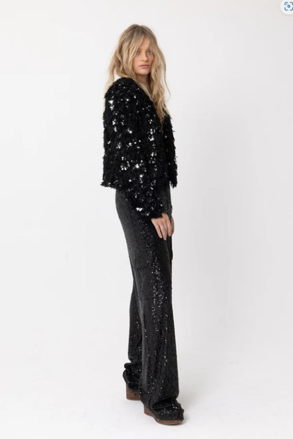 JOEY THE LABEL SPLENDOUR JACKET BLACK
